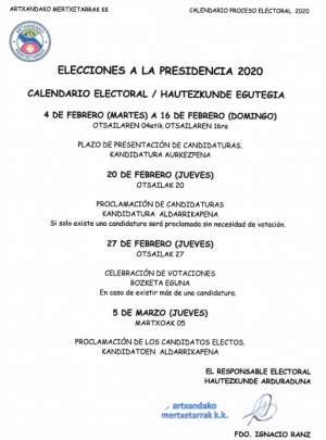 PROCESO ELECTORAL 2020